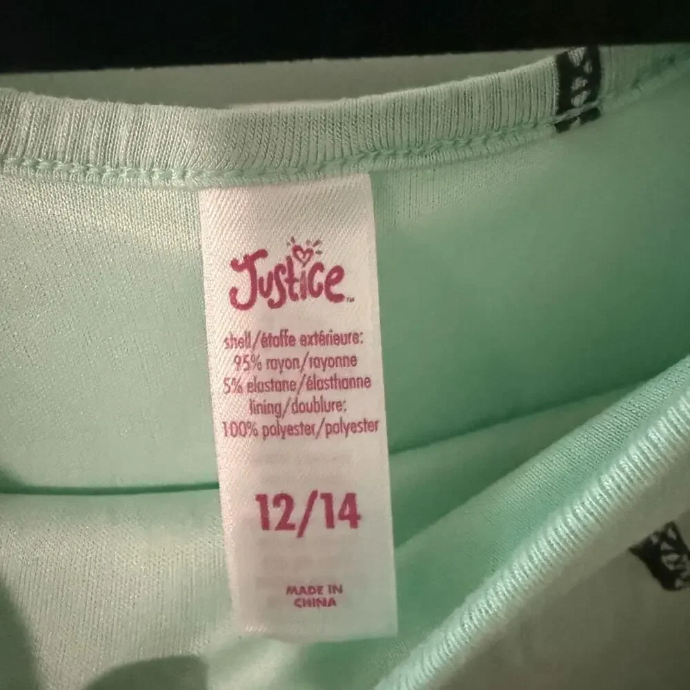 Justice Paris Dress Size 12/14